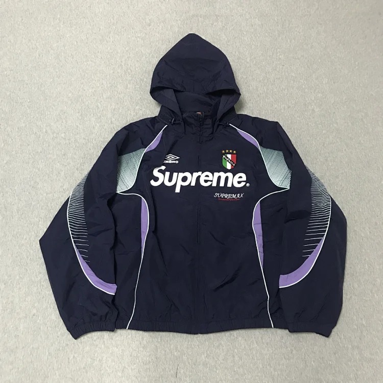 Functional windbreaker hooded jacket drawstring sports football