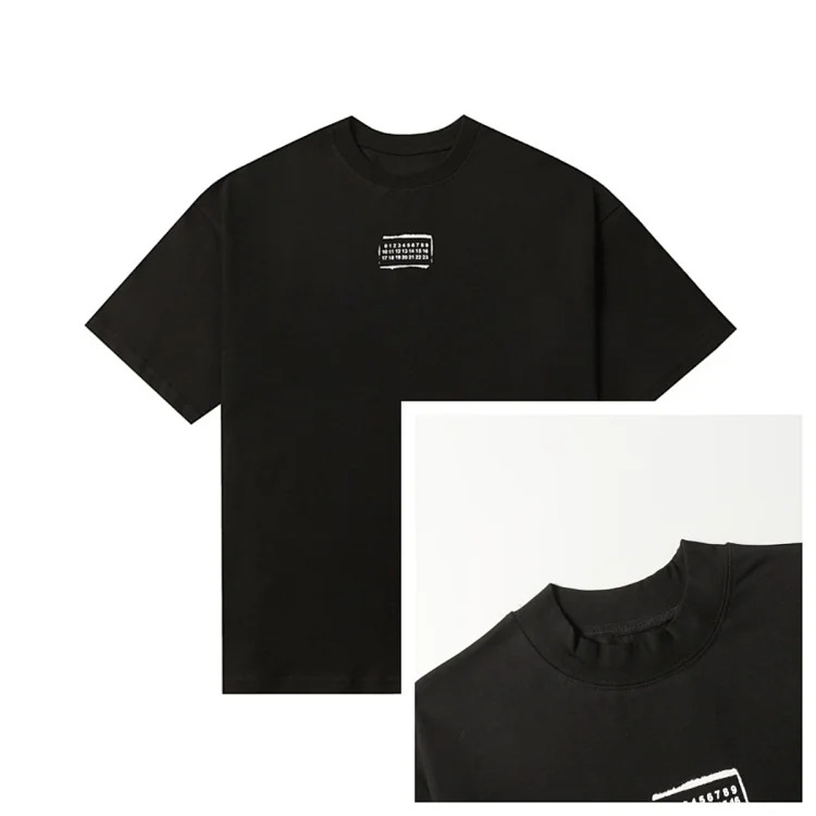 Digital Graphic Print Short Sleeve T-Shirt 6