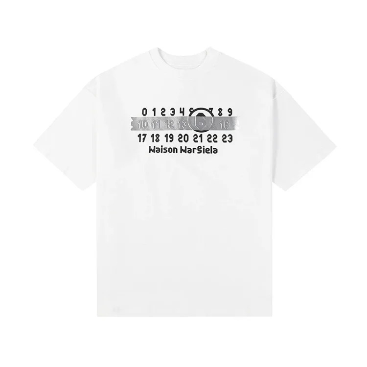 Digital Graphic Print Short Sleeve T-Shirt 6