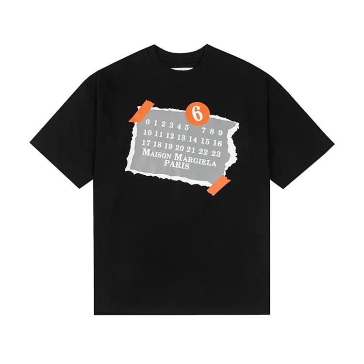 Digital Graphic Print Short Sleeve T-Shirt 6
