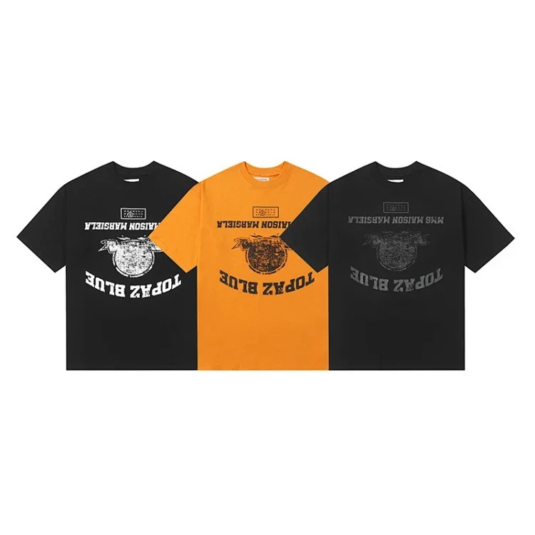 Digital Graphic Print Short Sleeve T-Shirt 6