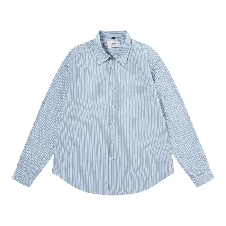 Love embroidered cotton shirt for men and women