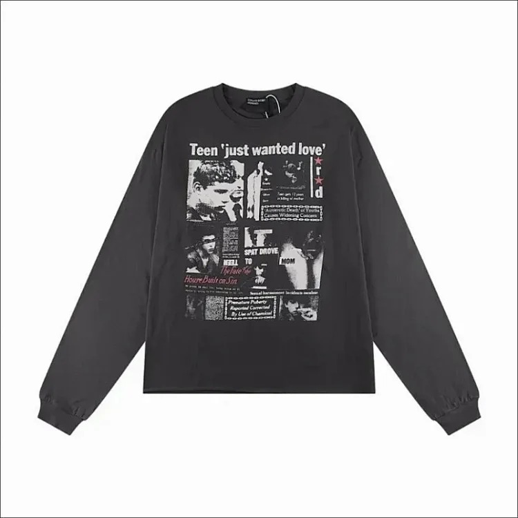 Collection of retro printed pocket short sleeves and long sleeves