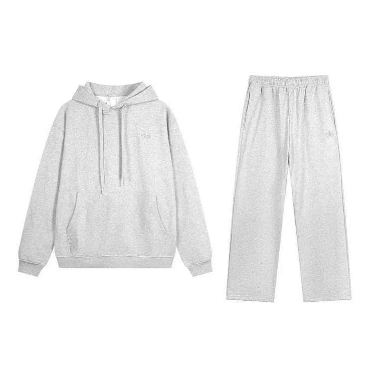 Autumn and winter American sports hooded sweatshirt headband loose sweatshirt suit