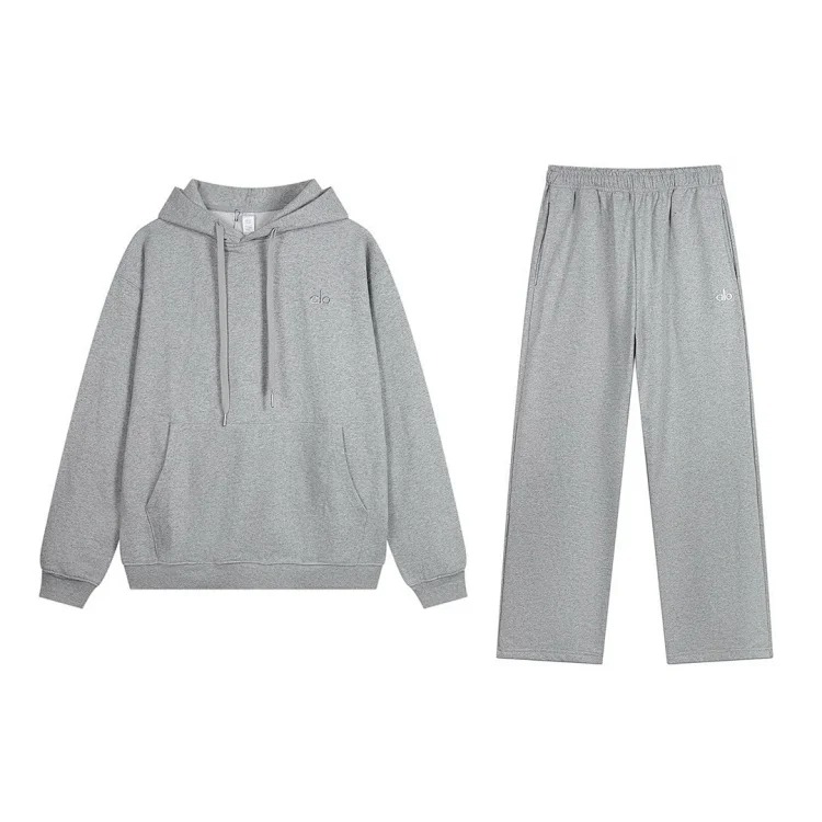Autumn and winter American sports hooded sweatshirt headband loose sweatshirt suit