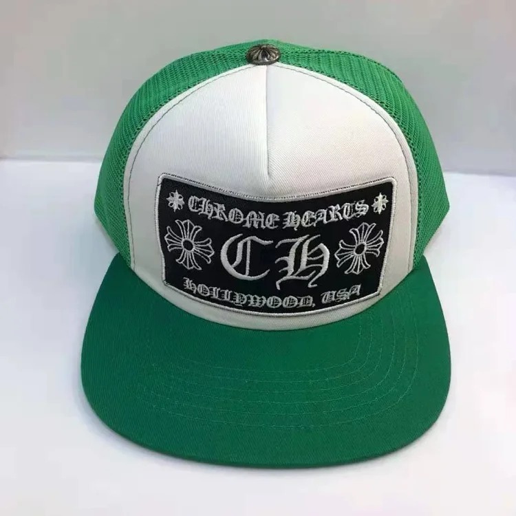 CH hat Sanskrit embroidered peaked cap couple style