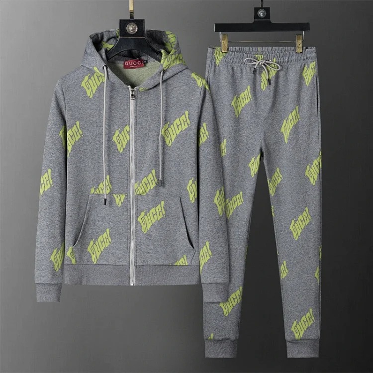 Cross-border casual sports sweatshirt suit European station zipper cardigan jacket 26 spring, autumn and winter two-piece set correct version