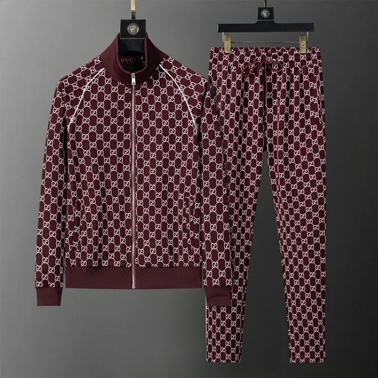 Cross-border casual sports sweatshirt suit European station zipper cardigan jacket 26 spring, autumn and winter two-piece set correct version