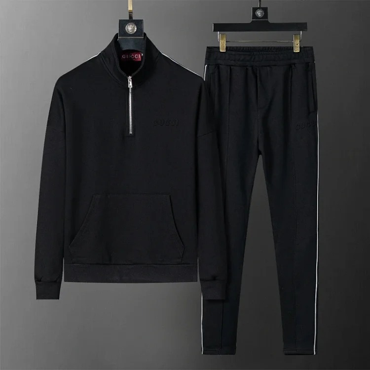 Cross-border casual sports sweatshirt suit European station zipper cardigan jacket 26 spring, autumn and winter two-piece set correct version