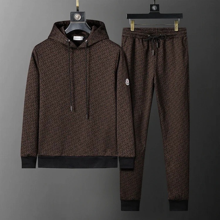 Cross-border casual sports sweatshirt suit European station zipper cardigan jacket 26 spring, autumn and winter two-piece set correct version