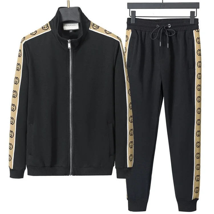 Cross-border casual sports sweatshirt suit European station zipper cardigan jacket 26 spring, autumn and winter two-piece set correct version