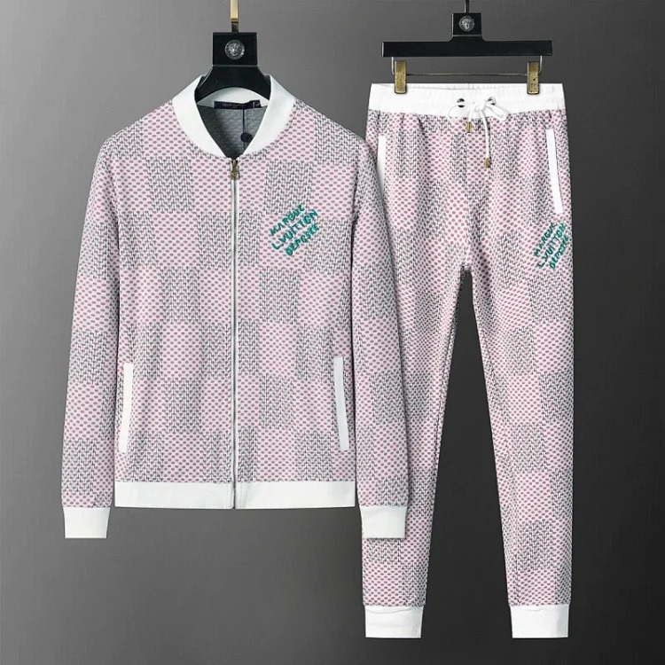 Cross-border casual sports sweatshirt suit European station zipper cardigan jacket 26 spring, autumn and winter two-piece set correct version
