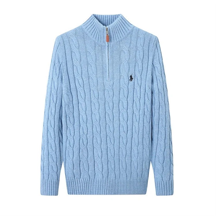 Round Neck Pullover Fashion Jacket Tops Knitted Sweater Casual Meow-10