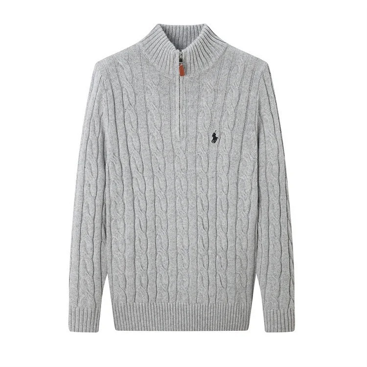 Round Neck Pullover Fashion Jacket Tops Knitted Sweater Casual Meow-10