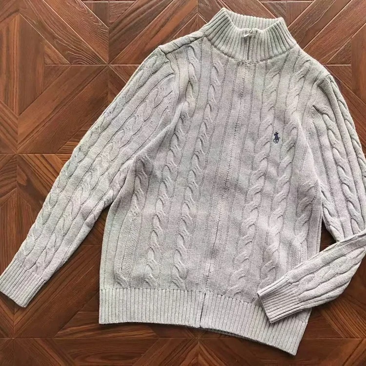 Round Neck Pullover Fashion Jacket Tops Knitted Sweater Casual Meow-10