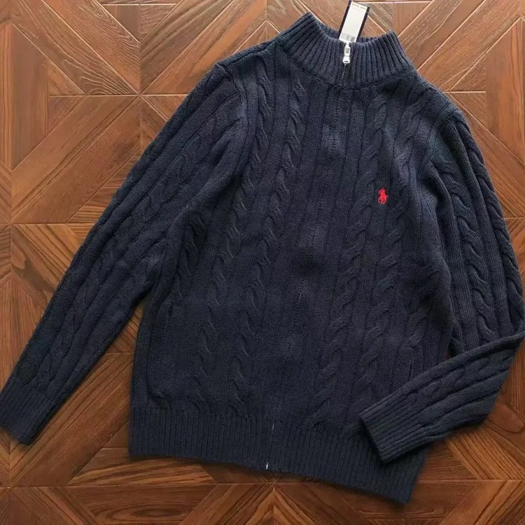 Round Neck Pullover Fashion Jacket Tops Knitted Sweater Casual Meow-10