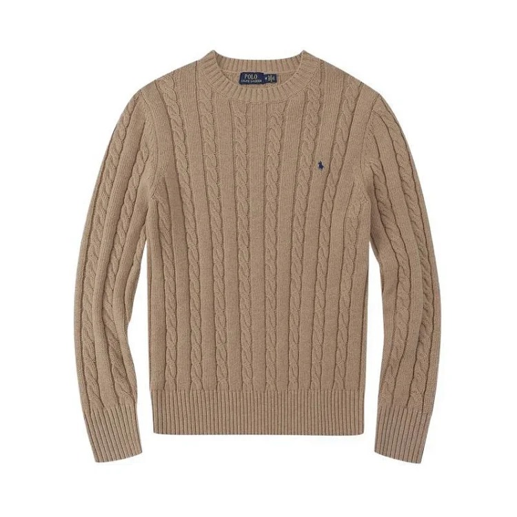 Round Neck Pullover Fashion Jacket Tops Knitted Sweater Casual Meow-10