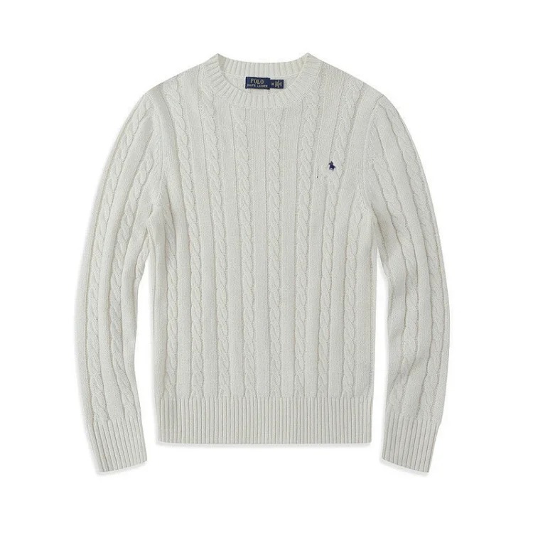Round Neck Pullover Fashion Jacket Tops Knitted Sweater Casual Meow-10