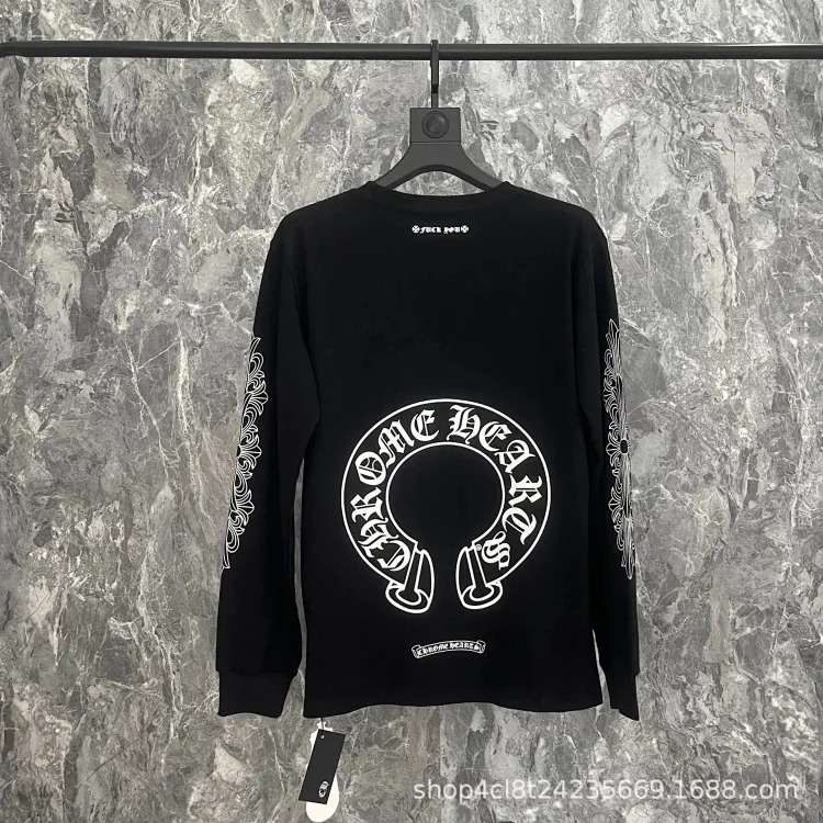 Horseshoe Sanskrit printed long sleeves for men and women