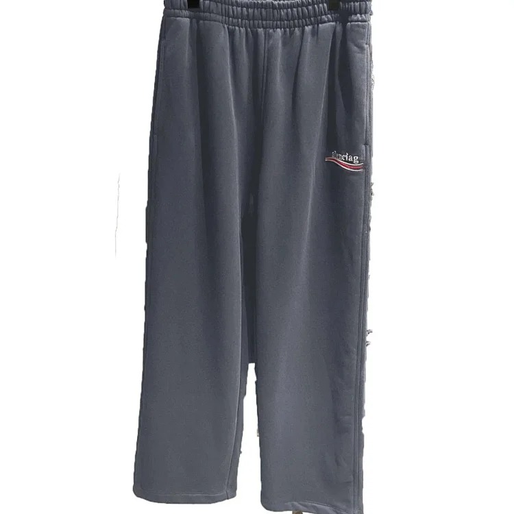 B's Cola spray wave printed sweatpants