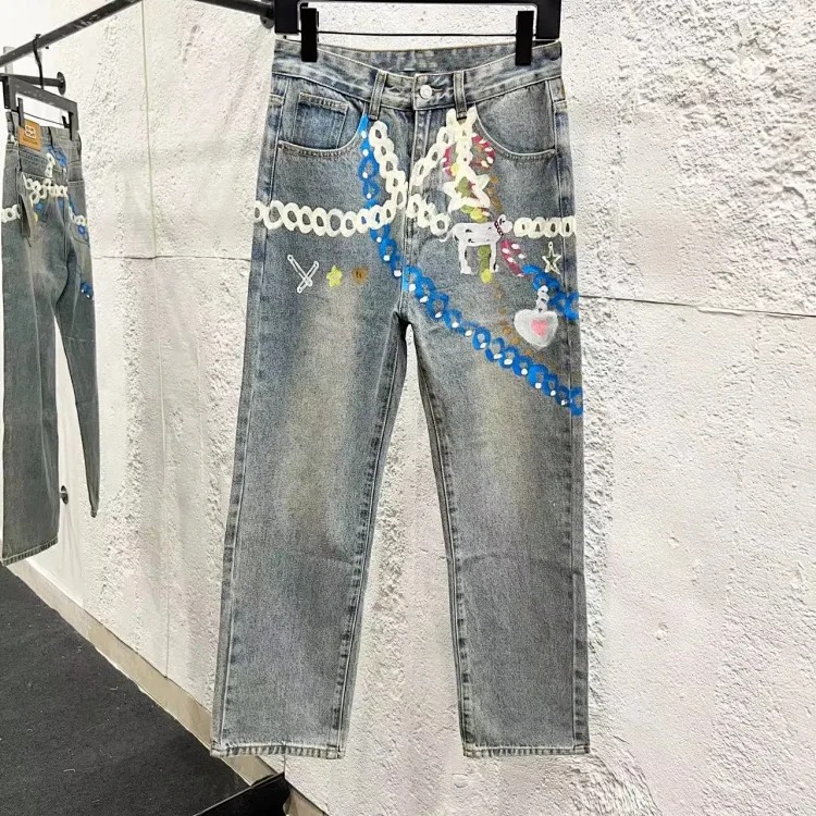 Straight leg jeans collection
