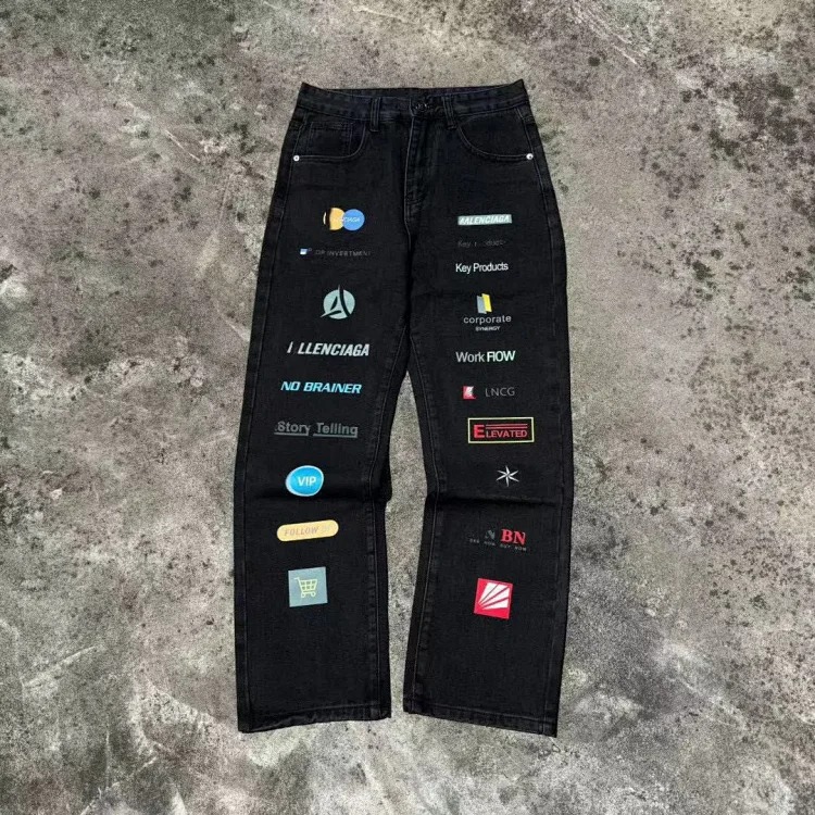 Straight leg jeans collection