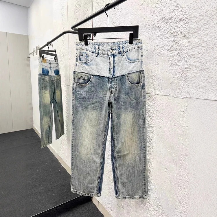 Straight leg jeans collection