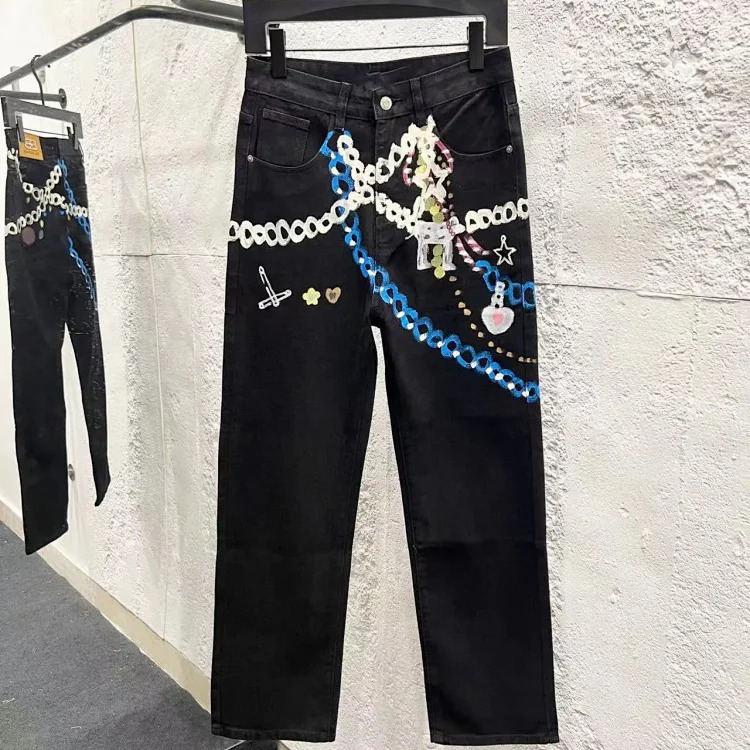 Straight leg jeans collection