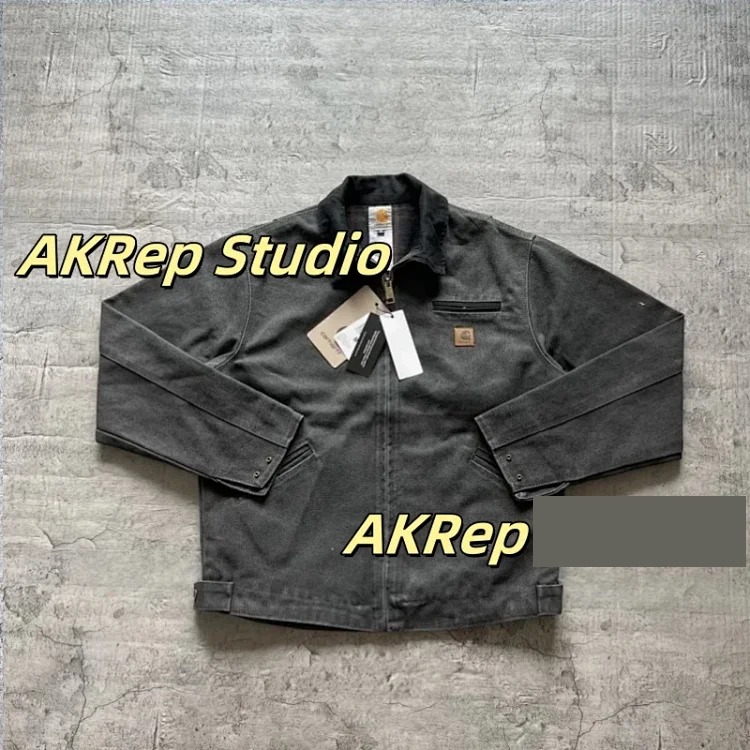 American retro 9-color washed work jacket