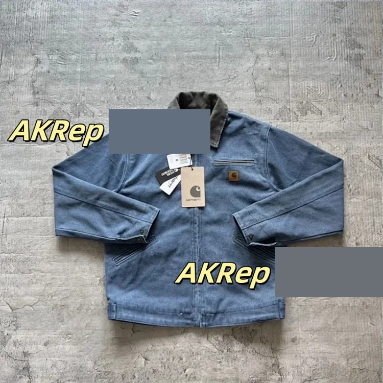 American retro 9-color washed work jacket