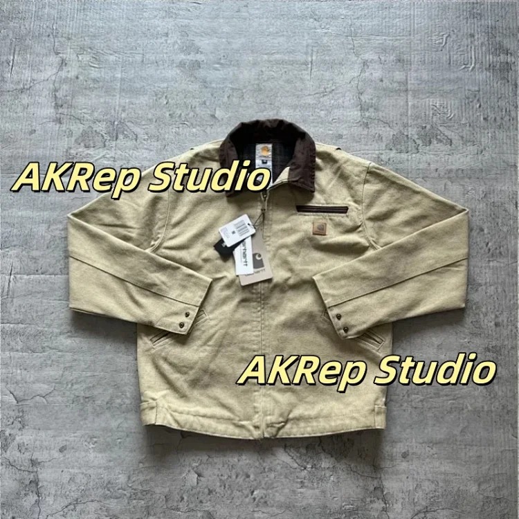 American retro 9-color washed work jacket