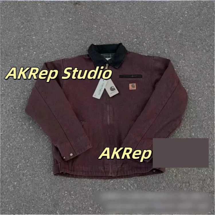 American retro 9-color washed work jacket
