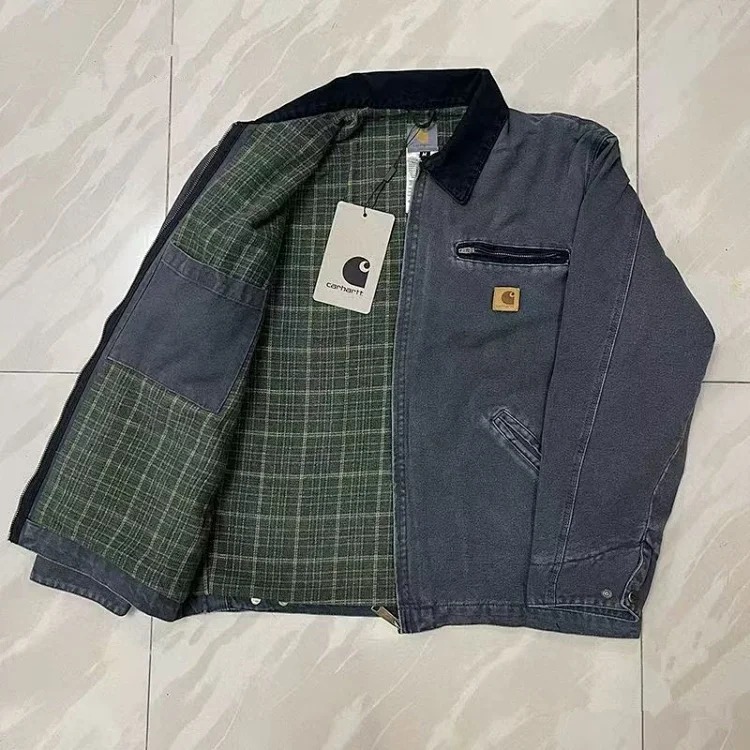 Heavy J97 American retro 9-color washed Detroit work jacket for men