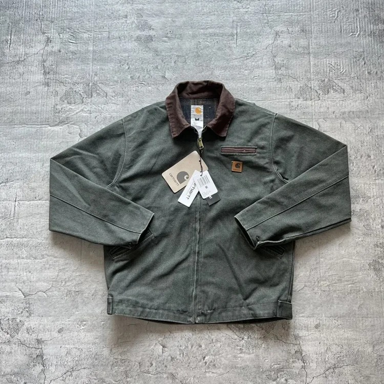 Heavy J97 American retro 9-color washed Detroit work jacket for men