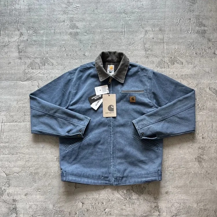 Heavy J97 American retro 9-color washed Detroit work jacket for men