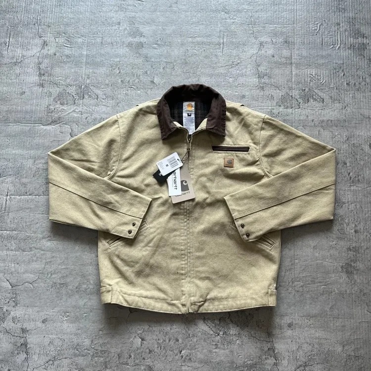 Heavy J97 American retro 9-color washed Detroit work jacket for men