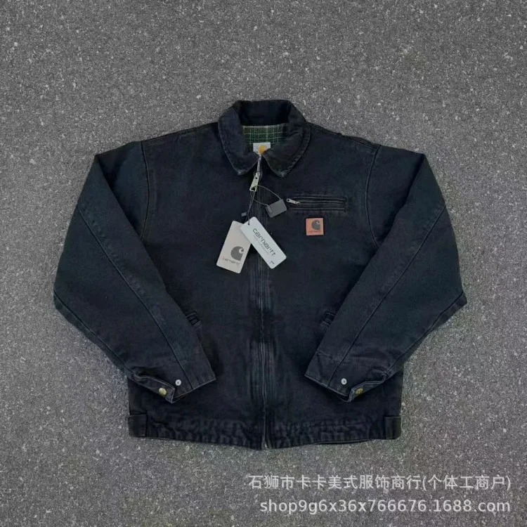 Heavy J97 American retro 9-color washed Detroit work jacket for men