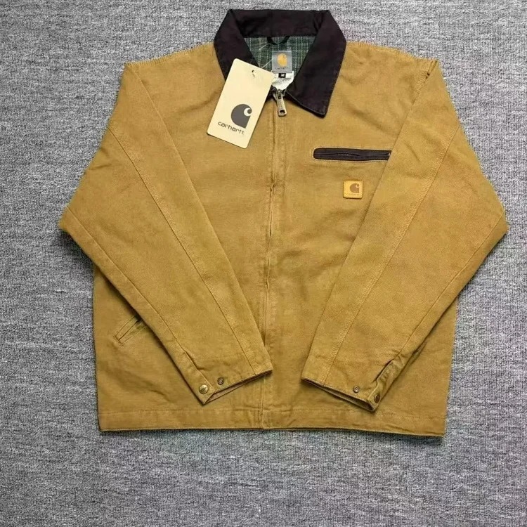 Heavy J97 American retro 9-color washed Detroit work jacket for men