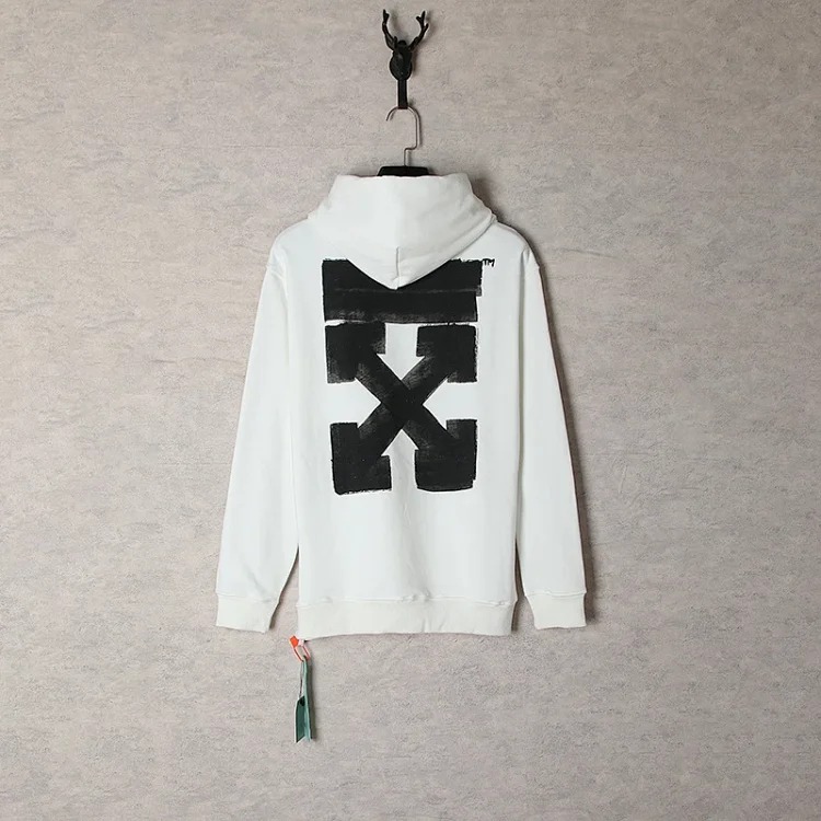 New waist flower arrow graffiti zebra crossing hoodie couple sweatshirt