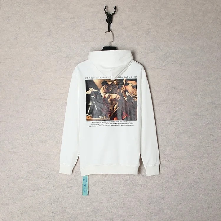 New waist flower arrow graffiti zebra crossing hoodie couple sweatshirt