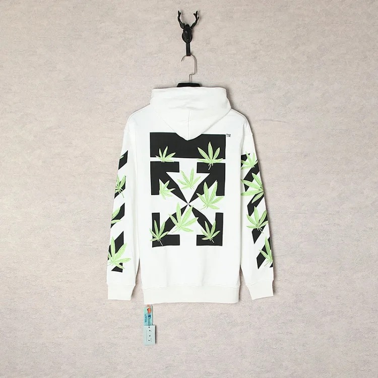 New waist flower arrow graffiti zebra crossing hoodie couple sweatshirt
