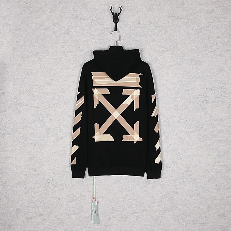 New waist flower arrow graffiti zebra crossing hoodie couple sweatshirt
