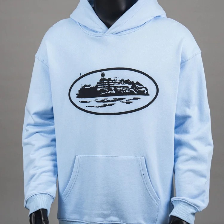 Corteiz knitted zipper hoodie new English letter trendy coat American casual sweater for men and women