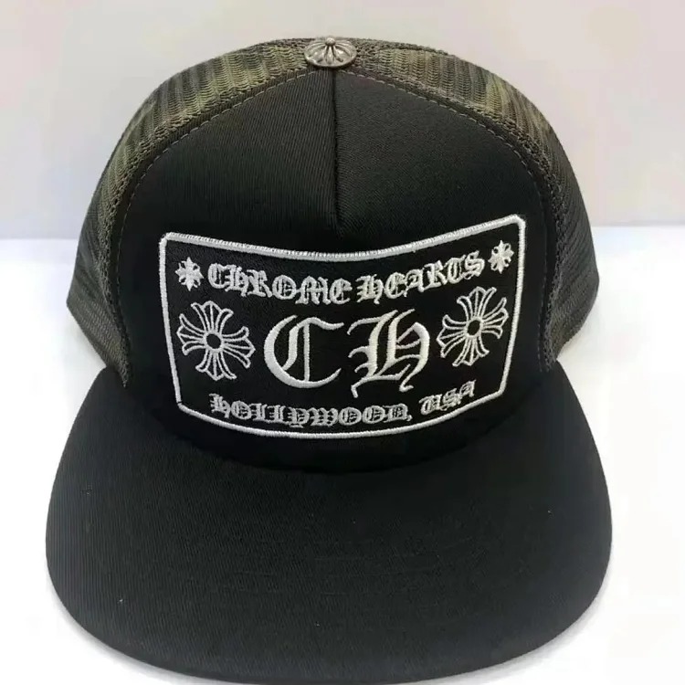 Hat Sanskrit embroidery color-blocked peaked cap couple style cross-border flat top