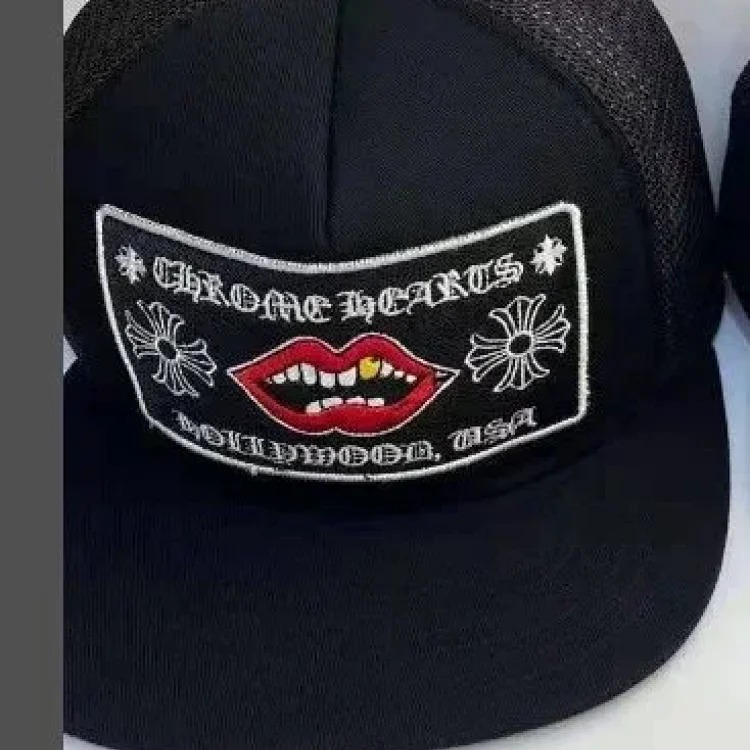 Hat Sanskrit embroidery color-blocked peaked cap couple style cross-border flat top