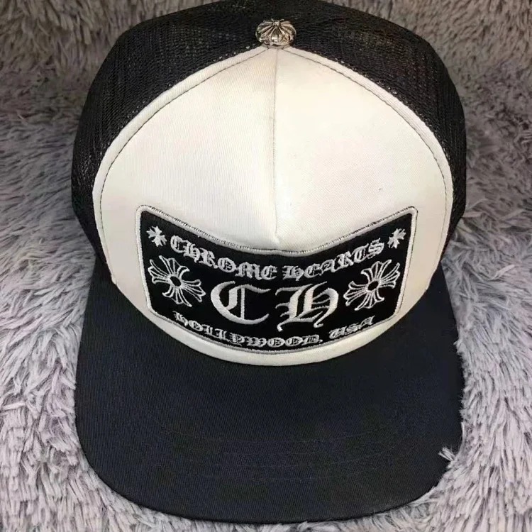 Hat Sanskrit embroidery color-blocked peaked cap couple style cross-border flat top