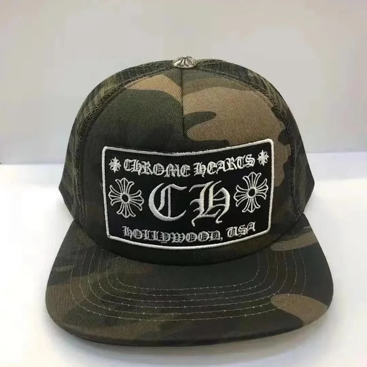 Hat Sanskrit embroidery color-blocked peaked cap couple style cross-border flat top
