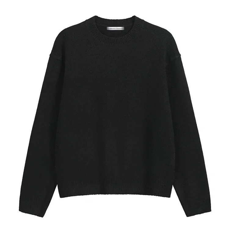 AC back label knitted sweater light luxury men and women same style loose autumn and winter new style