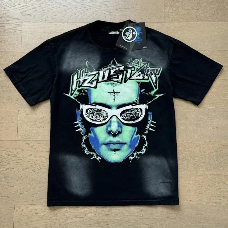Couple's large size loose pullover short-sleeved T-shirt tee