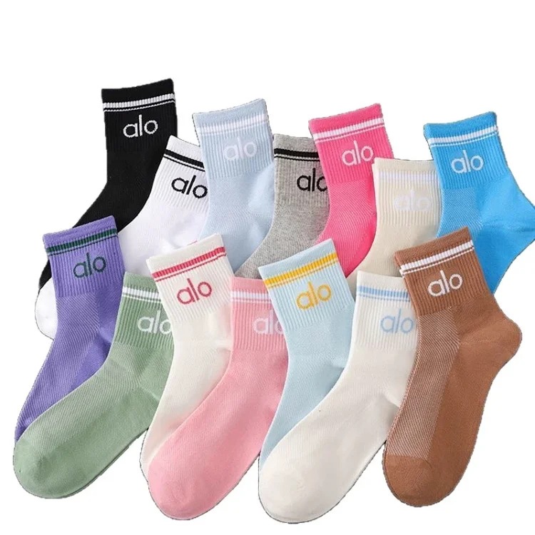 Fitness, running, sweat-absorbent, breathable, foreign trade, individually packaged yoga socks